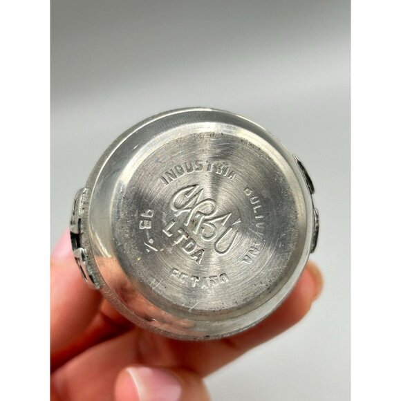 Vintage Carsu Bolivia Cocktail Picks Set with Barrel Holder 6 Picks Reusable - Picture 5 of 8